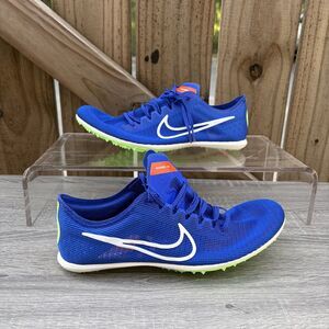 Nike Men's Air Zoom Mamba 6 Track - Size: 9 - DR2733 400 - Racer Blue / Lime NEW